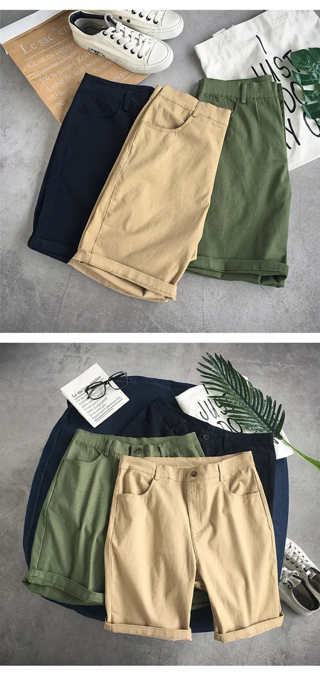 Men's Summer Casual Shorts Detail