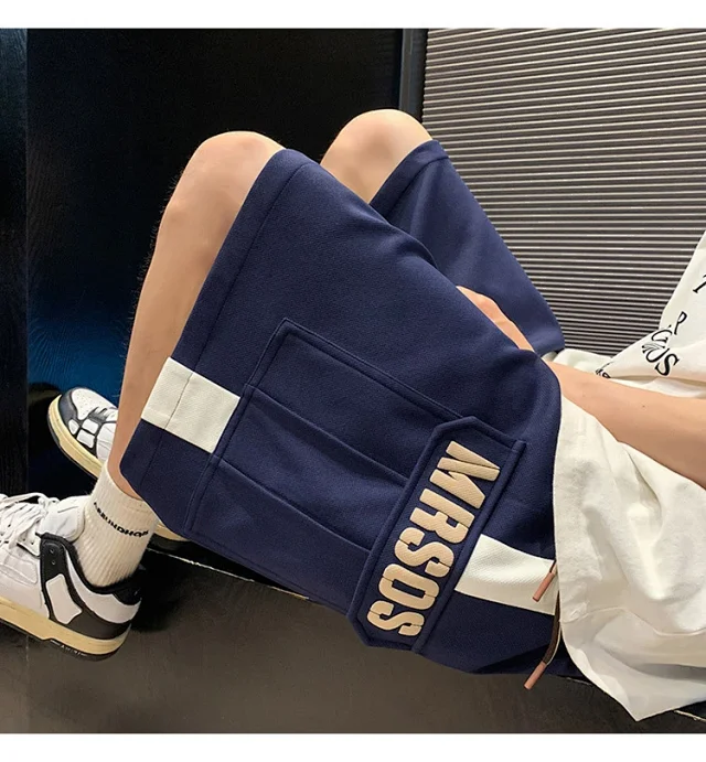 Men's Summer Retro Streetwear Shorts Detail
