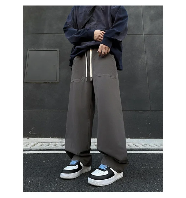 Men's Spring Hip Hop Hiking Pants Detail
