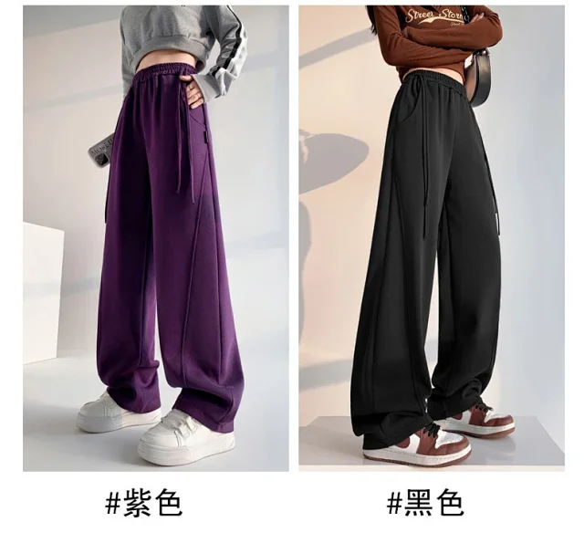 Wide-leg Pants for Women, 2025 Fall New Style Detail