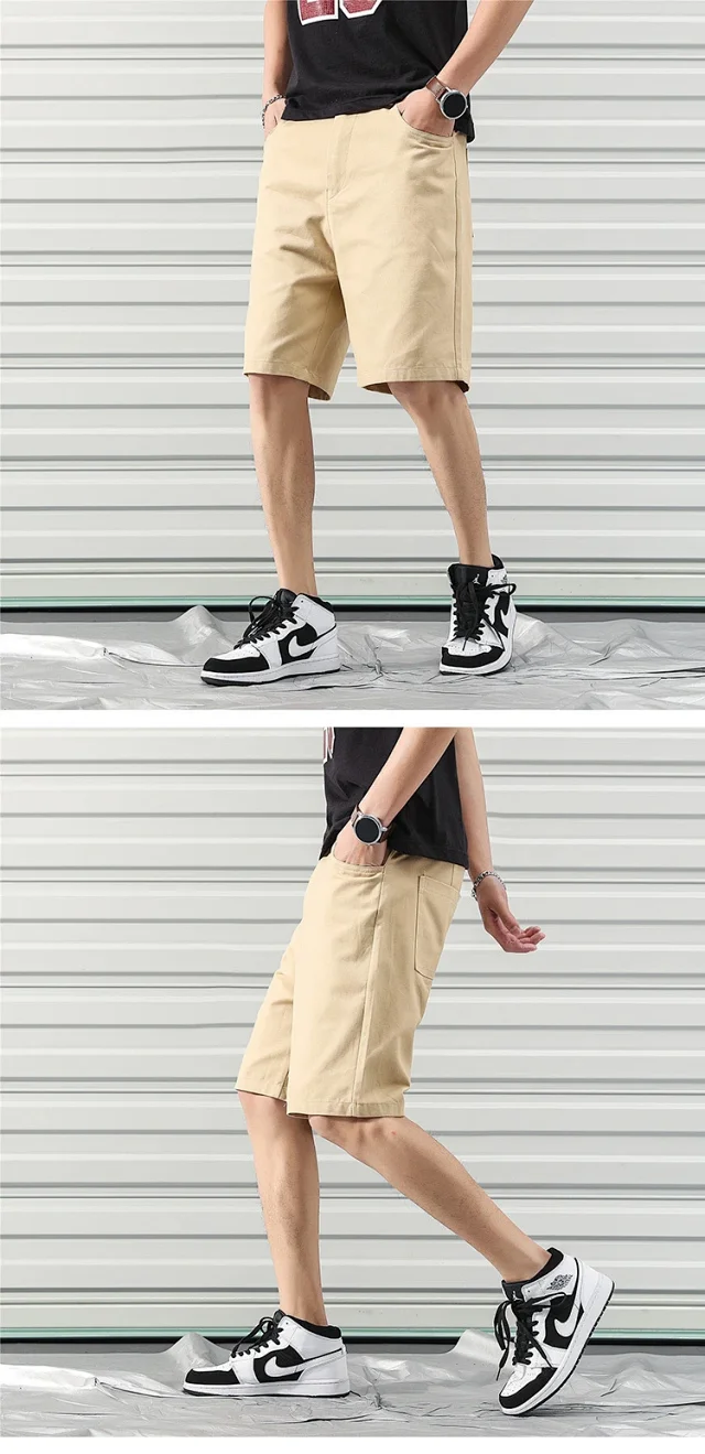 Men's Summer Straight Leg Sport Shorts Detail