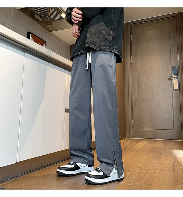 Men's Spring Hiphop Tactical Pants Detail