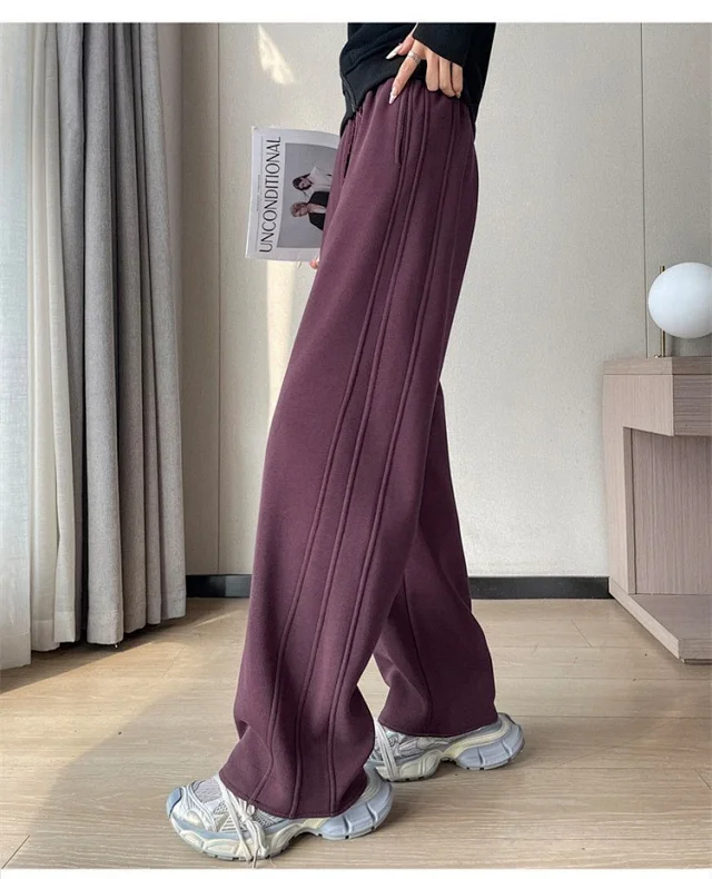 Autumn New High-waist Narrow Banana Pants Detail