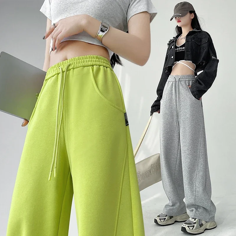 Banana Sporty Wide Leg Sweatpants for Women