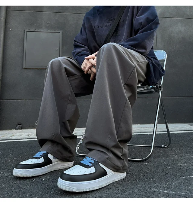 Men's Spring Hip Hop Hiking Pants Detail