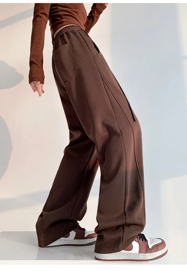 Wide-leg Pants for Women, 2025 Fall New Style Detail