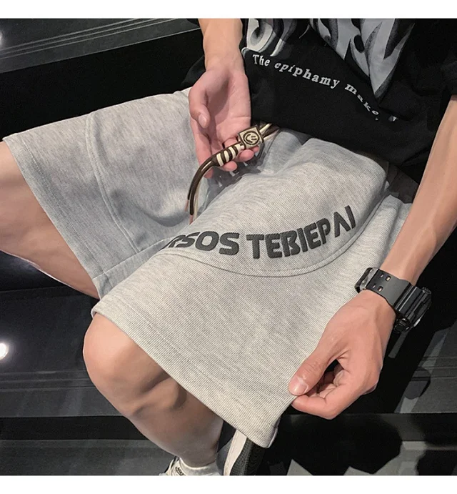 Men's Vintage Foam Print Shorts Detail