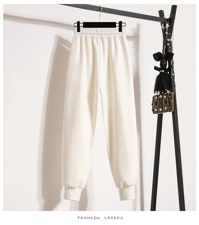 Women's Slimming Winter Joggers Detail