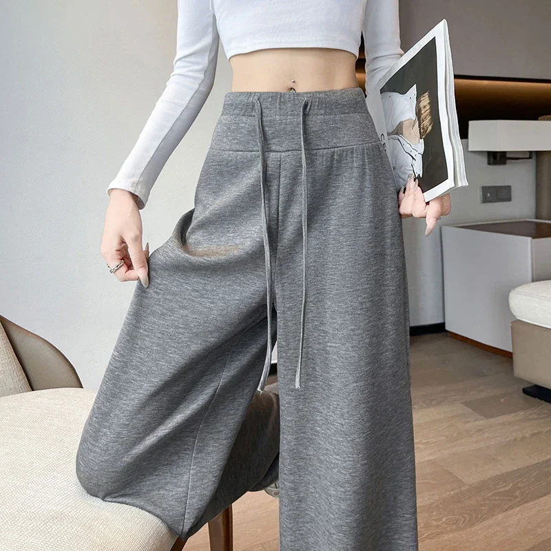 Grey American-style Women's Sweatpants