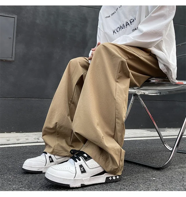Men's Spring Hip Hop Hiking Pants Detail