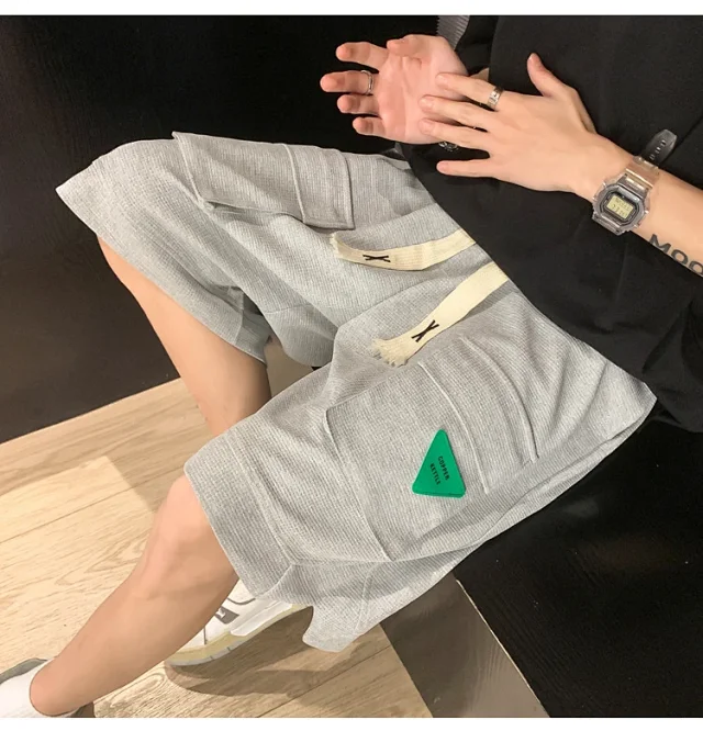 Hong Kong Style Shorts for Men Detail