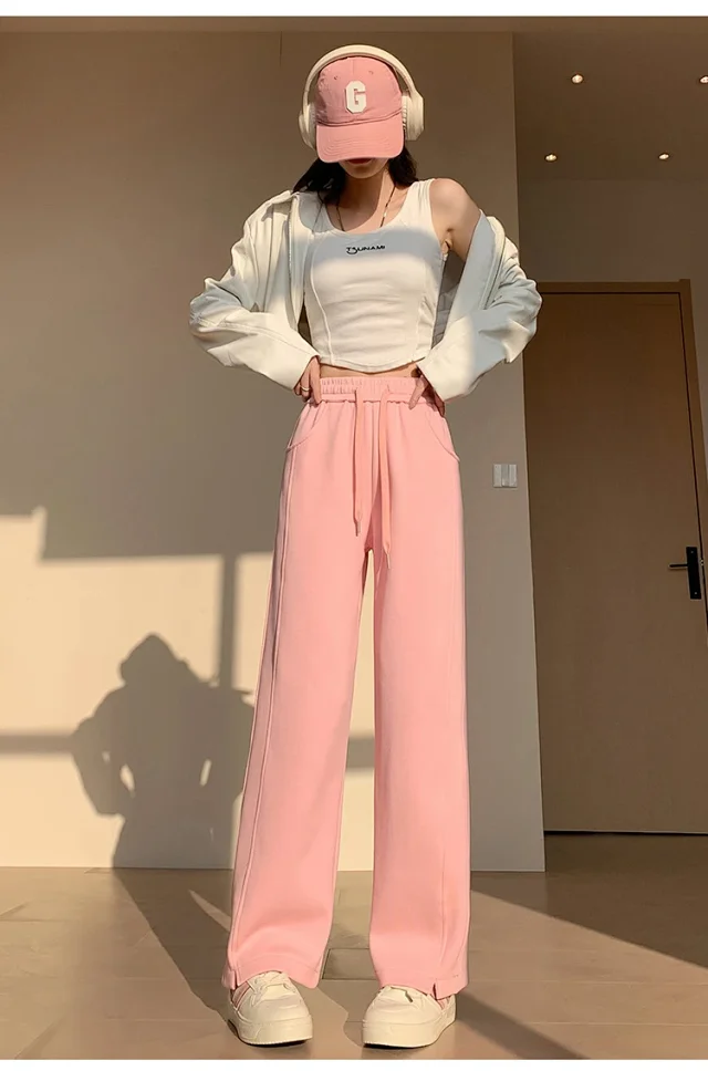 Banana Wide - leg Trousers for Women Detail