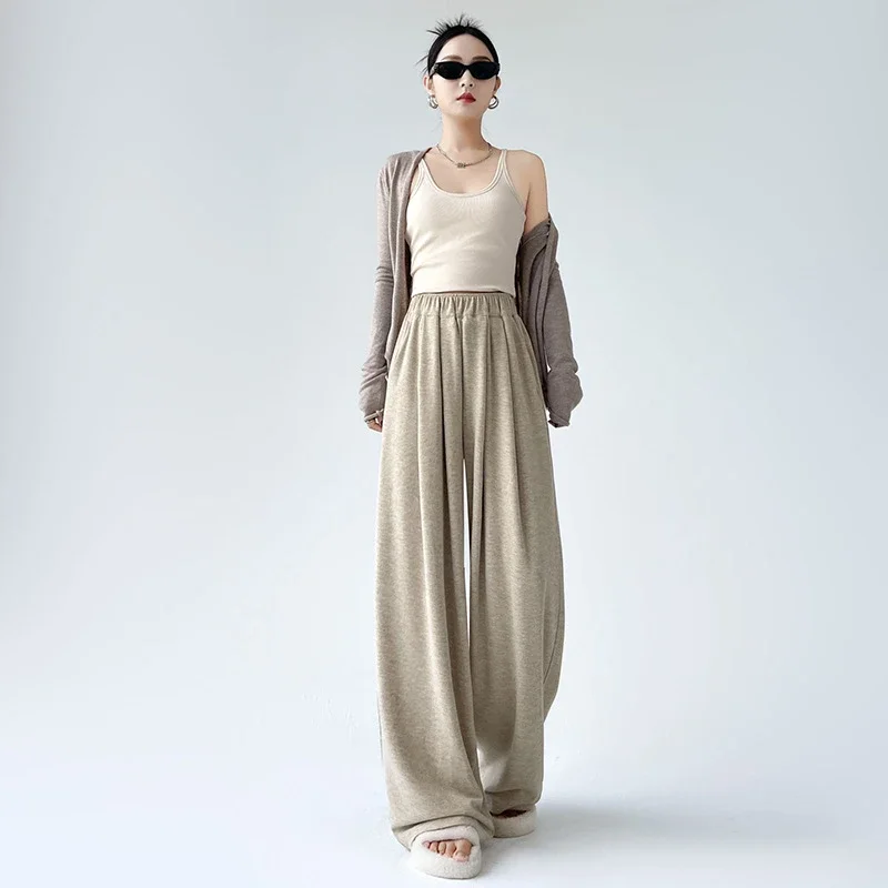 2025 Early Autumn Loose Wide - leg Pants for Women