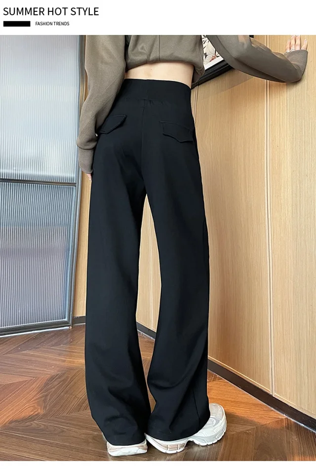 2025 Fall New Women's Drawstring Sweatpants Detail