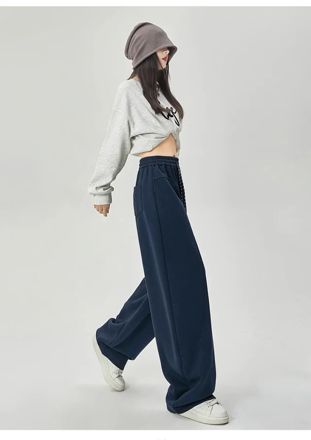 American Sports Multi - Color Banana Wide - Leg Pants Detail