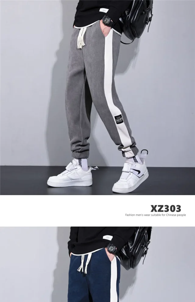 Harlan Classic Chenille Fleece Sweatpants Detail