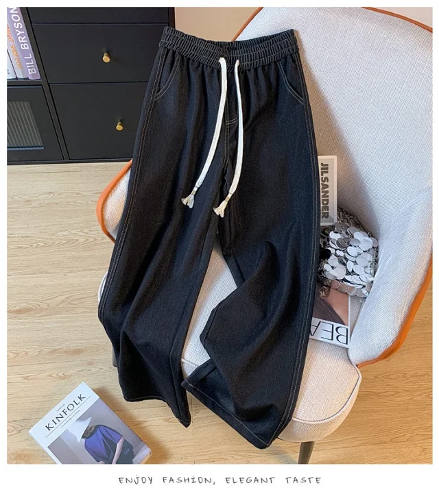 Autumn New Plus Size Lyocell Soft Jeans for Women Detail