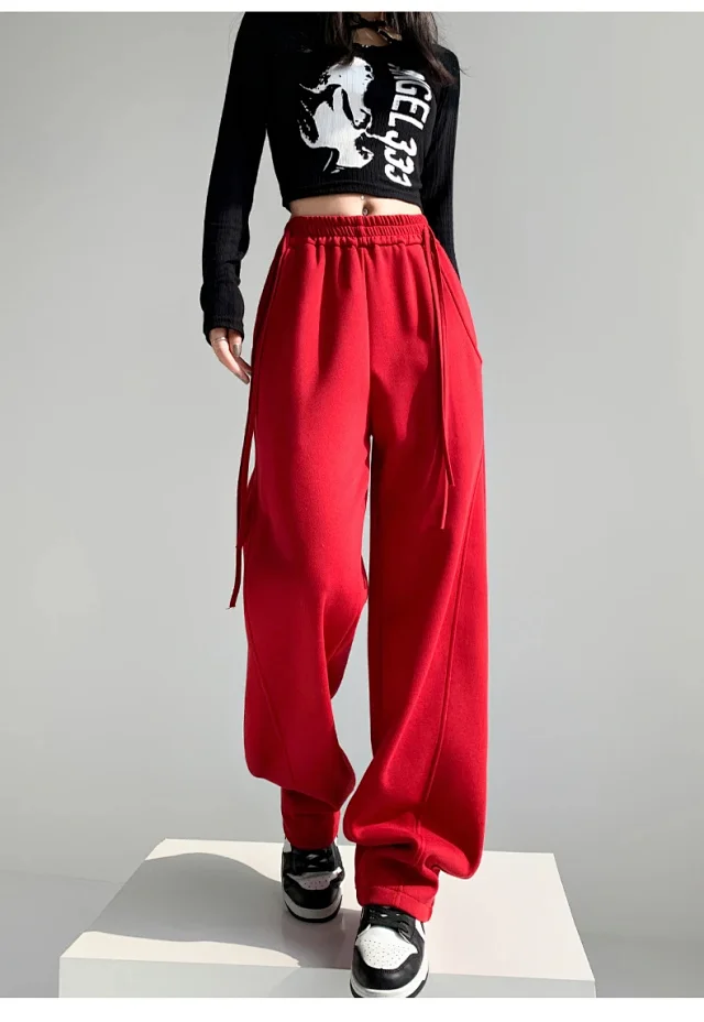 Wide-leg Pants for Women, 2025 Fall New Style Detail