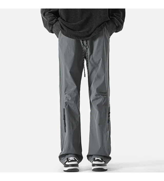 Men's Spring Euro - American Vibe Flared Cargo Pants Detail