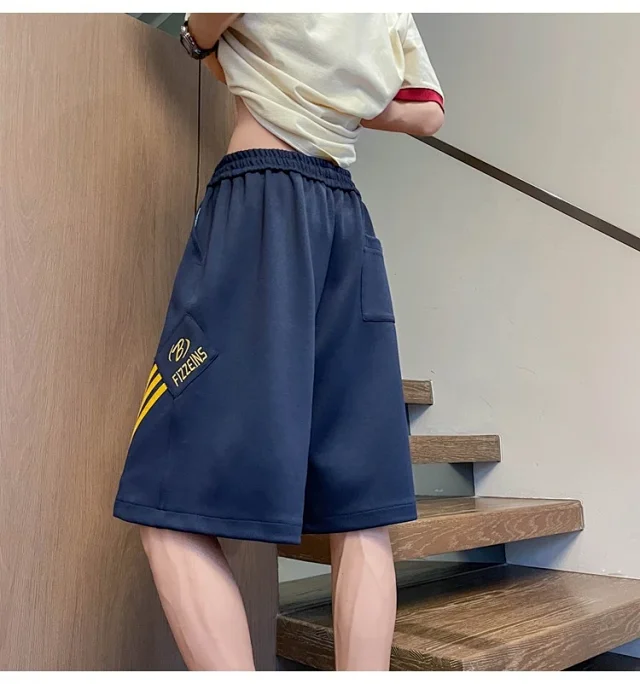 Men's Summer Loose Straight Shorts Detail