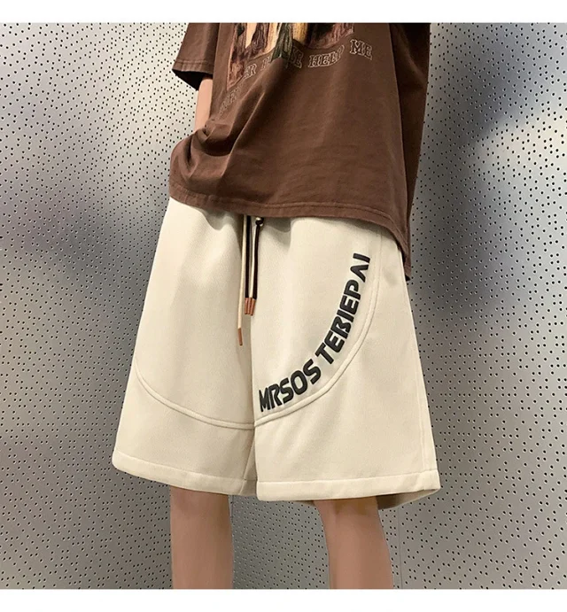 Men's Vintage Foam Print Shorts Detail