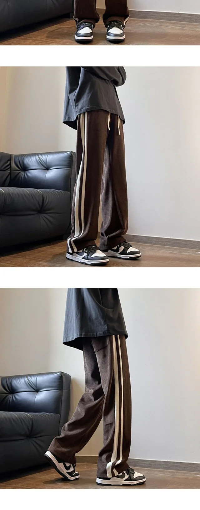 Corduroy Men's Joggers Detail