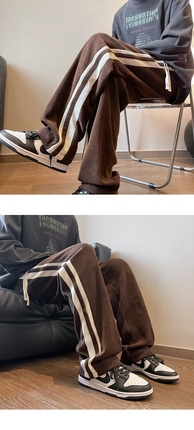 Corduroy Men's Joggers Detail