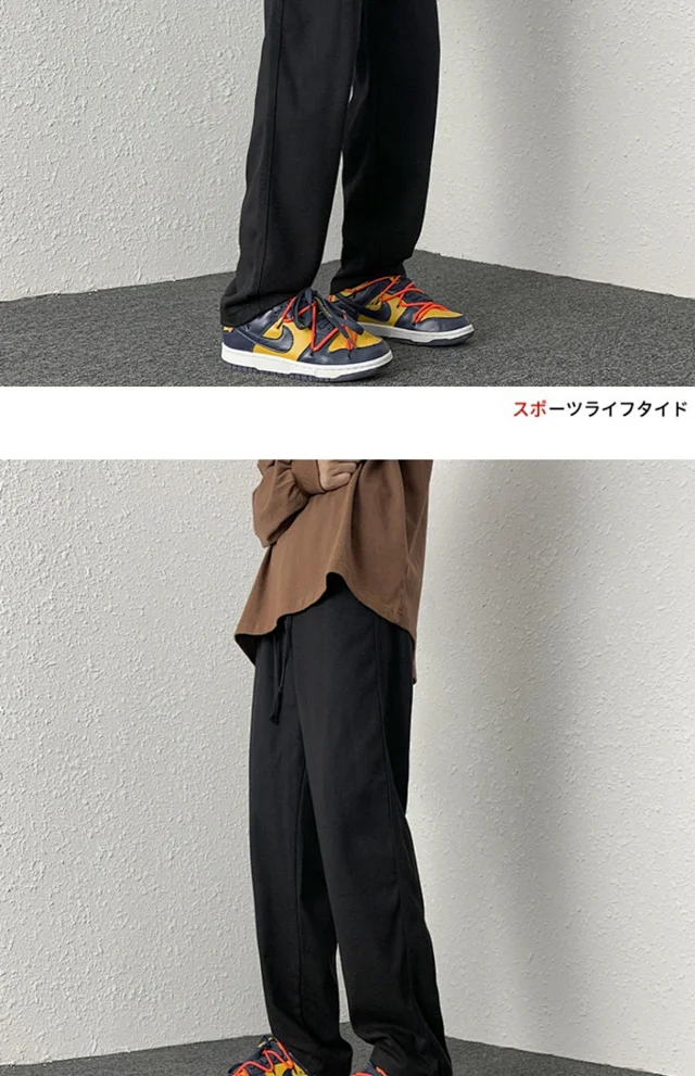 Men's Spring/Fall Cotton Straight Retro Cargo Pants Detail
