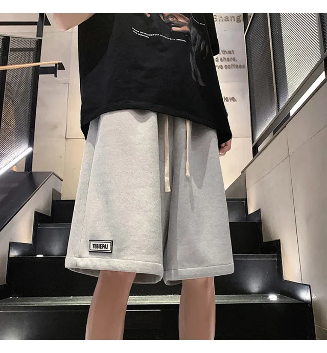 Embroidered American Shorts Men's Summer Detail