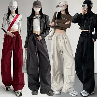 Autumn Winter Women's Loose Pants Detail