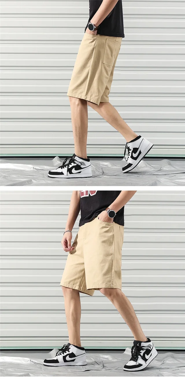 Men's Summer Straight Leg Sport Shorts Detail
