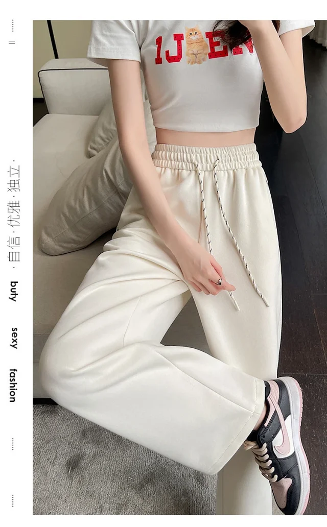 2025 Fall Wide-Leg Pants for Women Detail