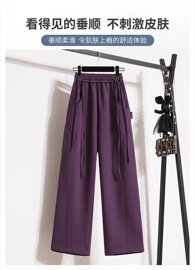 2025 Autumn New Banana Pants for Women Detail
