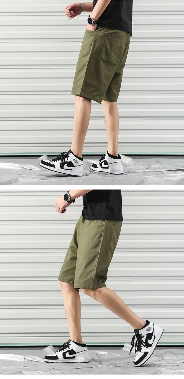 Men's Summer Straight Leg Sport Shorts Detail