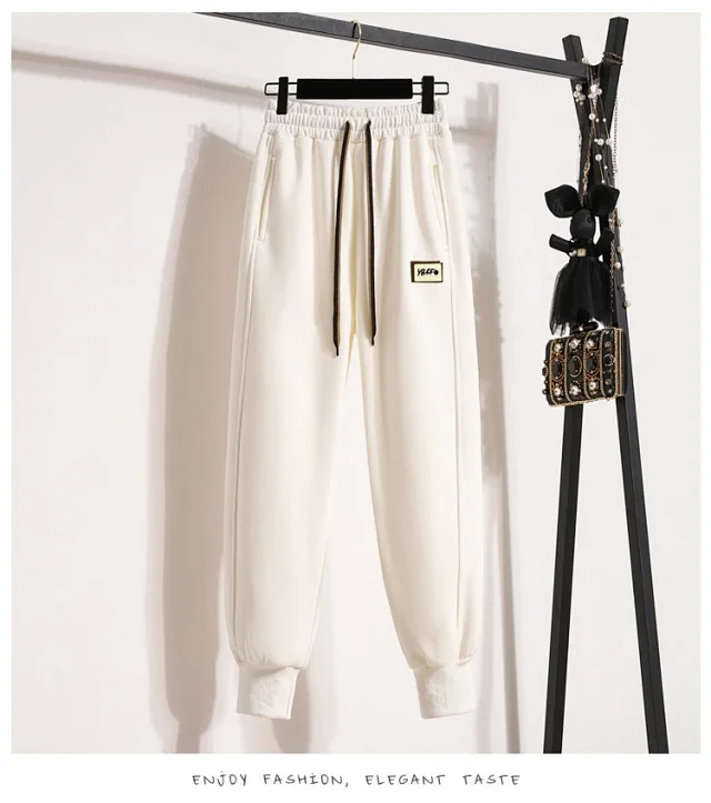 2025 Fall Women's Loose Slimming Joggers Detail