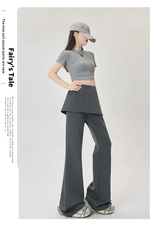 American Spice Girl's Flared Yoga Pants Detail
