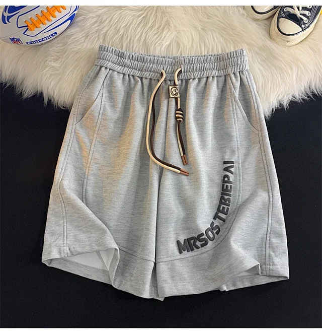 Foam Print Men's Retro Beach Shorts Detail