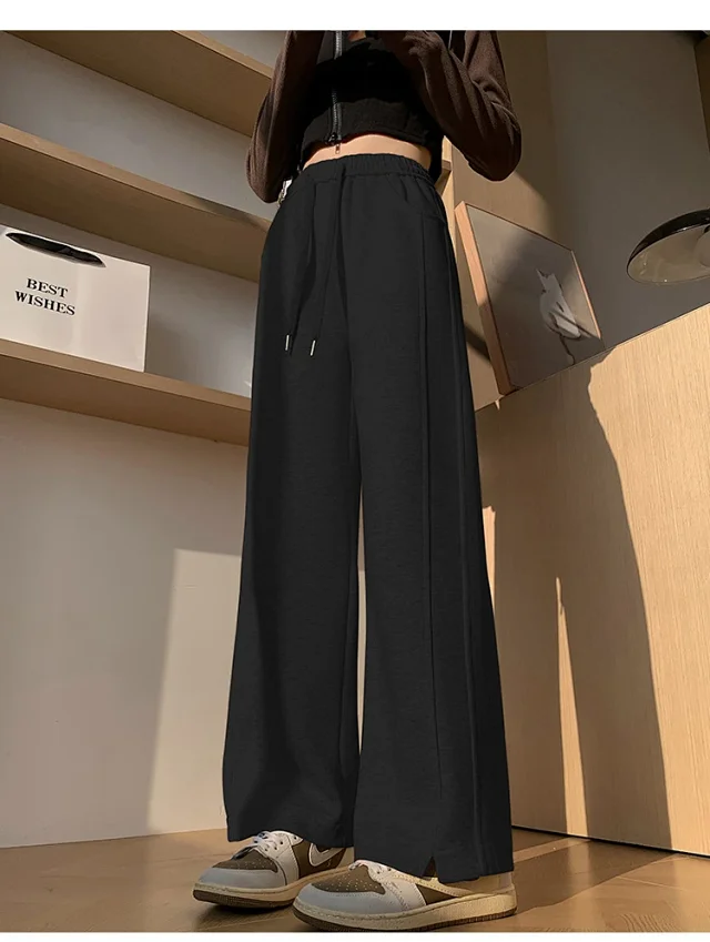 Banana Wide - leg Trousers for Women Detail