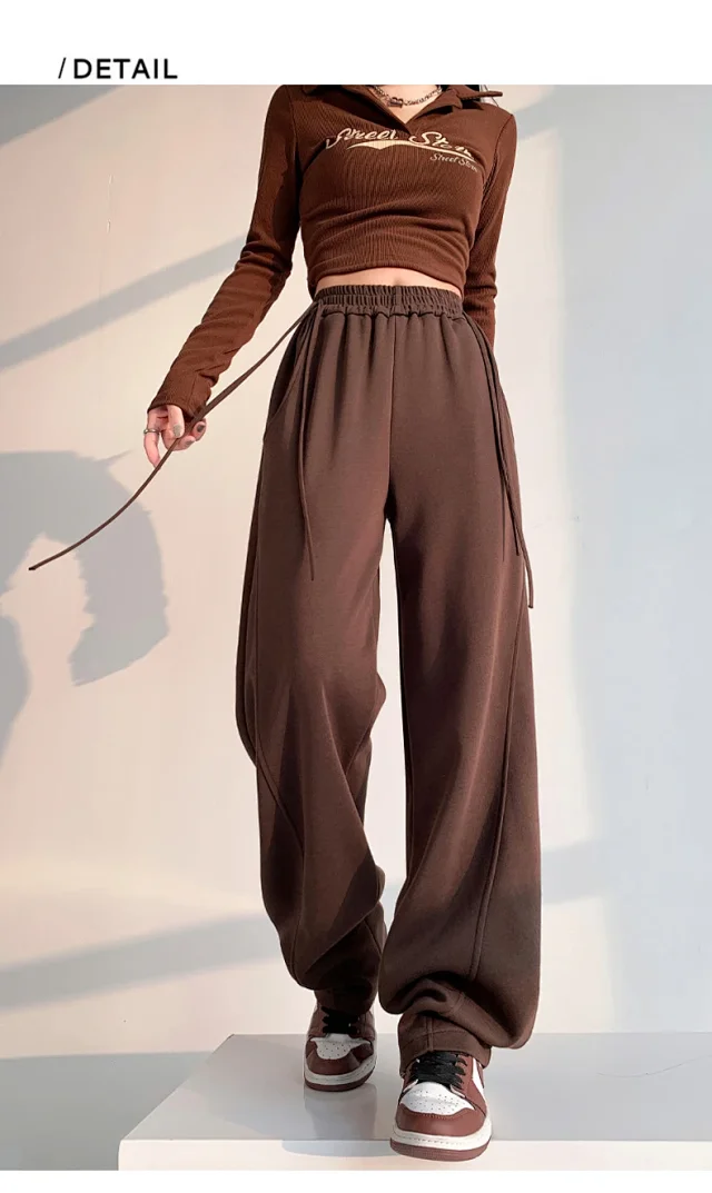 Wide-leg Pants for Women, 2025 Fall New Style Detail