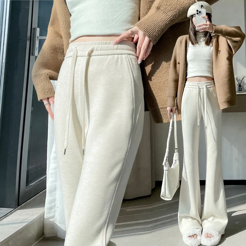 2025 Women's High-waist Slim Flared Trousers