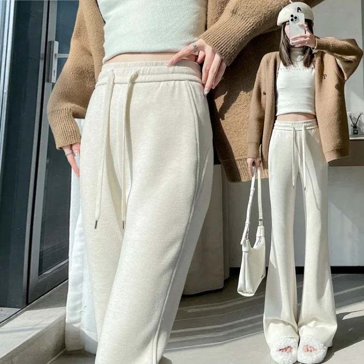 2025 Women's High-waist Slim Flared Trousers
