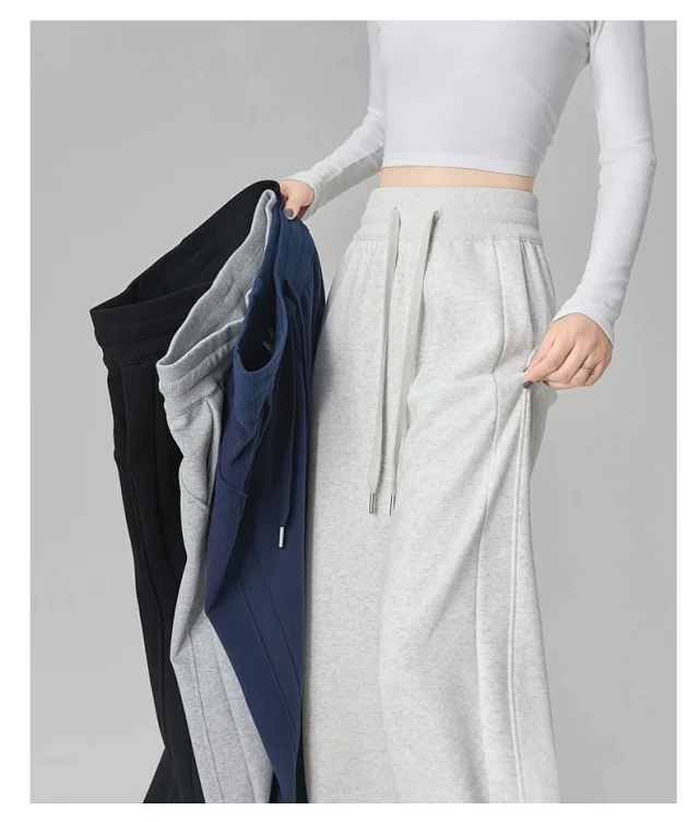 Women's Cotton Wide - leg Pants Detail