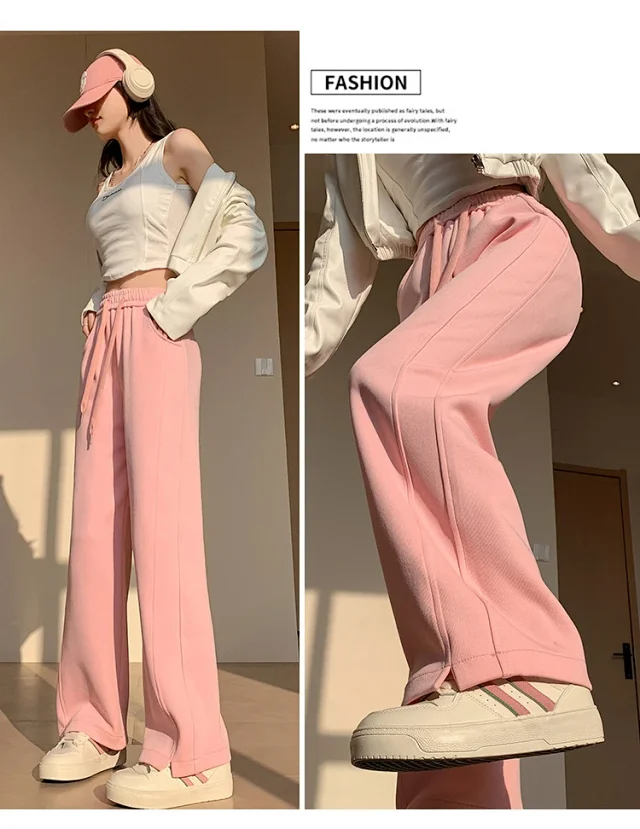 Banana Wide - leg Trousers for Women Detail