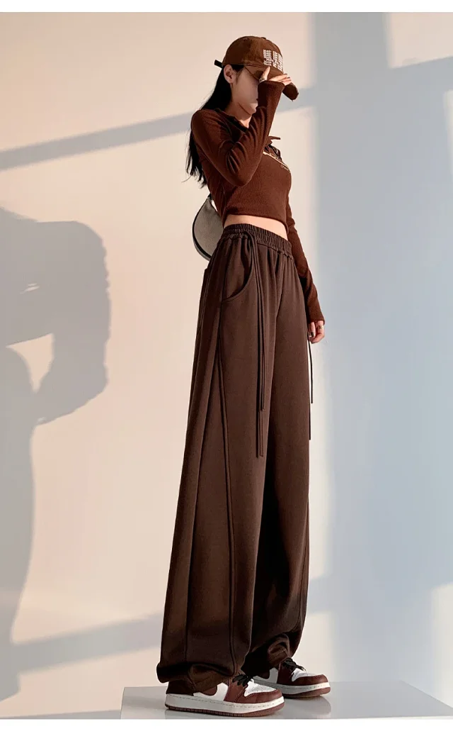 Wide-leg Pants for Women, 2025 Fall New Style Detail