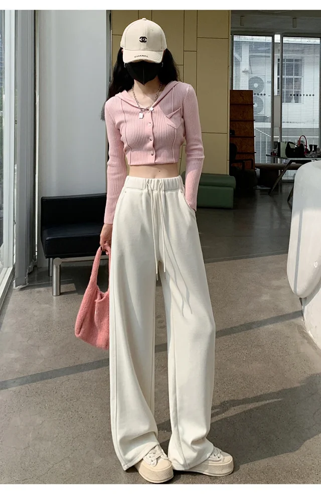 2025 Fall New Women's Flare Pants with Rivets Detail
