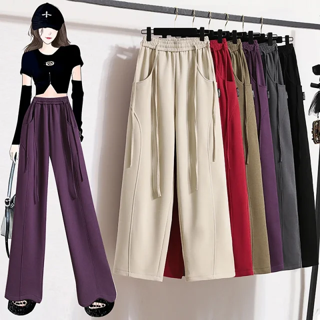 2025 Autumn New Banana Pants for Women Detail