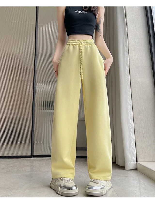 2025 Fall Wide-Leg Pants for Women Detail
