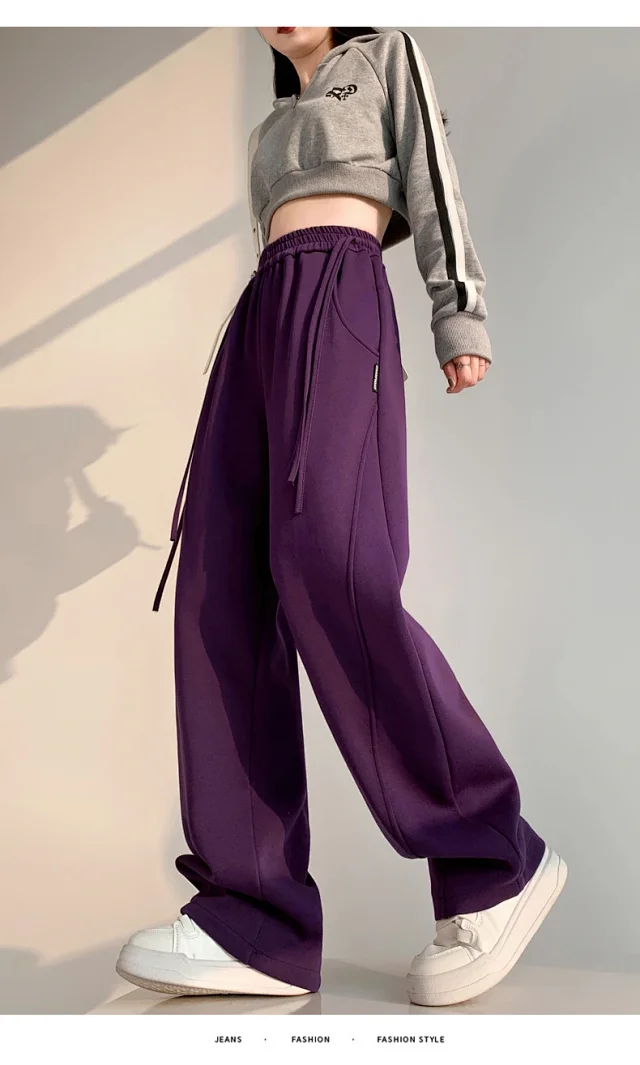 Wide-leg Pants for Women, 2025 Fall New Style Detail