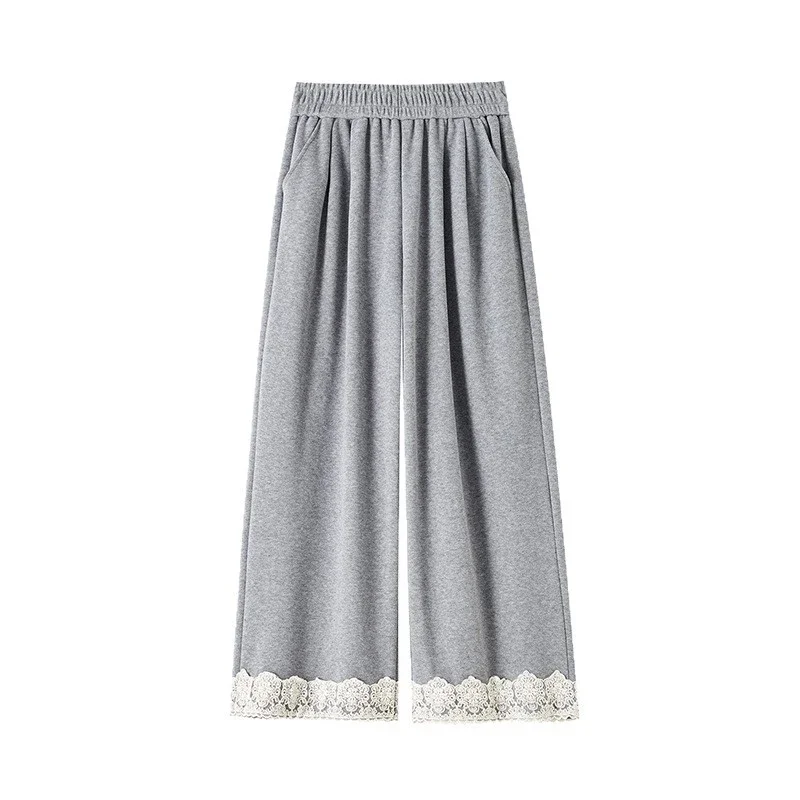 Autumn New Lace Wide-Leg Pants for Women