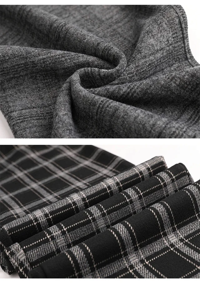 American Checkered Women's Trousers Detail